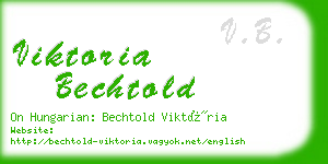 viktoria bechtold business card